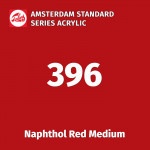 Акриловая краска Amsterdam №396 Красный нафтол средний, туба 20 мл
