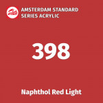 Акриловая краска Amsterdam №398 Красный нафтол светлый, туба 20 мл