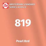 Акриловая краска Amsterdam №819 Красный перламутровый, туба 20 мл