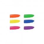 Краски акриловые декоративные Гамма "Хобби", 6 цветов, 20мл, флуоресцентные
