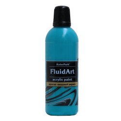 Краска Fluid Art (жидкий акрил) "KolerPark" (80 мл), морской