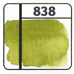 Оливково-зеленый, акварельная краска Mungyo Gallery, полукювета