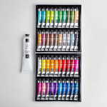 Набор гуашевых красок Малевичъ большой, 40 цветов по 20 мл + белила 200 мл