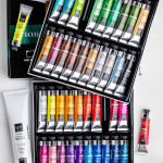 Набор гуашевых красок Малевичъ большой, 40 цветов по 20 мл + белила 200 мл