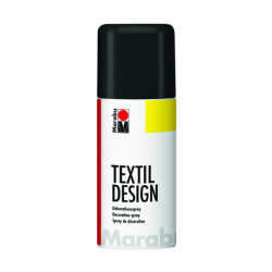 Marabu Краска по ткани в аэрозоле «Textil Design», 150 мл, черный