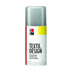 Marabu Краска по ткани в аэрозоле «Textil Design», 150 мл, серебро