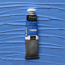 Голубая пастельная, масло "Tician", туба 46 мл.