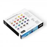 Набор масляных красок Малевичъ, 24 цвета по 12 мл Набор масляных красок Малевичъ, 24 цвета по 12 мл