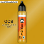 Заправка Molotow ONE4ALL акриловая 009 желтая сахара, (Sahara Beige Pastel), 30мл