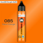 Заправка Molotow ONE4ALL акриловая 085 оранжевый, (Dare Orange), 30мл
