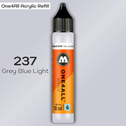 Заправка Molotow ONE4ALL акриловая 237 светло-серый, (Grey Blue Light), 30мл
