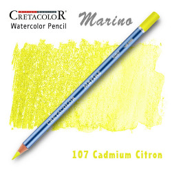 Акварельный карандаш Marino 107 Кадмий лимонный (Cadmium Citron)