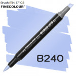 Маркер Finecolour Brush mini, B240 Светло-голубой 