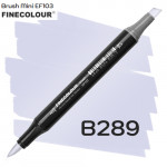 Маркер Finecolour Brush mini, B289 Бледно-голубой 