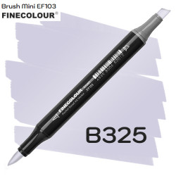 Маркер Finecolour Brush mini, B325 Тусклая лаванда 