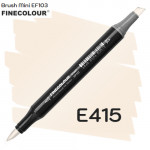 Маркер Finecolour Brush mini, E415 Шелк-сырец 