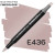 Маркер Finecolour Brush mini, E436 Какао-коричневый 