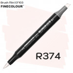 Маркер Finecolour Brush mini, R374 Бледно-розовый 