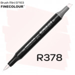 Маркер Finecolour Brush mini, R378 Вишневый 