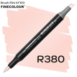 Маркер Finecolour Brush mini, R380 Чайная роза 