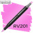 Маркер Finecolour Brush mini, RV201 Светло-вишневый 