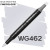 Маркер Finecolour Brush mini, WG462 Теплый серый №0 