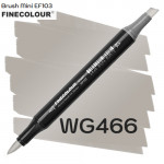 Маркер Finecolour Brush mini, WG466 Теплый серый №4 
