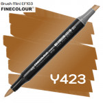 Маркер Finecolour Brush mini, Y423 Цвет тика 
