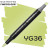 Маркер Finecolour Brush mini, YG36 Желтовато-зеленый 