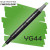 Маркер Finecolour Brush mini, YG44 Пальмовый зеленый 