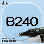 Маркер FINECOLOR Brush B240 Светло-голубой