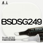 Маркер FINECOLOR Brush BSDSG249 BCDS серый №1