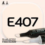 Маркер FINECOLOR Brush E407 Розовая кожа