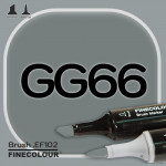 Маркер FINECOLOR Brush GG66 Серо-зеленый №7
