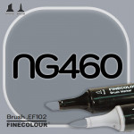 Маркер FINECOLOR Brush NG460 Нейтральный серый №6