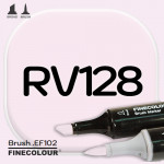 Маркер FINECOLOR Brush RV128 Розовая дымка