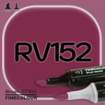 Маркер FINECOLOR Brush RV152 Аргиль фиолетовый