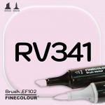 Маркер FINECOLOR Brush RV341 Розовая гвоздика