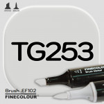 Маркер FINECOLOR Brush TG253 Серый тонер №3