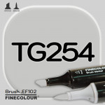 Маркер FINECOLOR Brush TG254 Серый тонер №4
