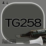 Маркер FINECOLOR Brush TG258 Серый тонер №10