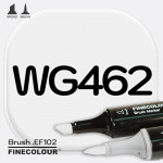Маркер FINECOLOR Brush WG462 Теплый серый №0