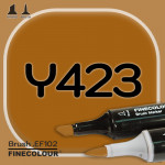 Маркер FINECOLOR Brush Y423 Цвет тика