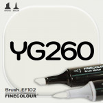 Маркер FINECOLOR Brush YG260 Желтовато-серый №2
