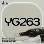 Маркер FINECOLOR Brush YG263 Желтовато-серый №5