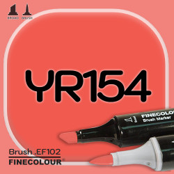 Маркер FINECOLOR Brush YR154 Желтовато-розовая кожа