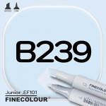Маркер FINECOLOR Junior B239 Сине-голубой двухсторонний