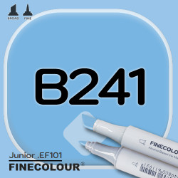 Маркер FINECOLOR Junior B241 Голубое небо двухсторонний