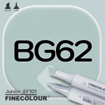 Маркер FINECOLOR Junior BG62 Оттенок зеленовато-серый двухсторонний