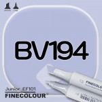 Маркер FINECOLOR Junior BV194 Синяя гортензия двухсторонний